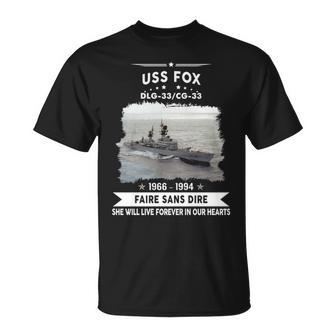 Uss Fox Cg V2 Unisex T-Shirt - Monsterry DE