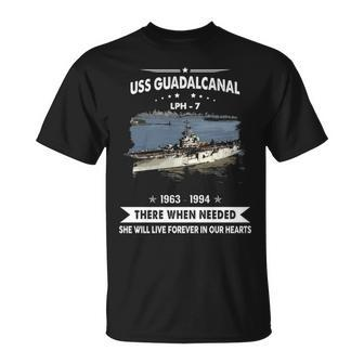 Uss Guadalcanal Lph V2 Unisex T-Shirt - Monsterry