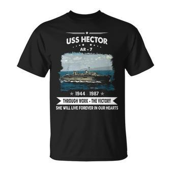 Uss Hector Ar Unisex T-Shirt - Monsterry