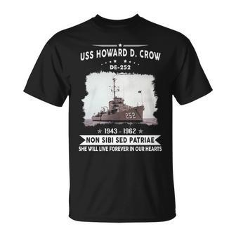 Uss Howard D Crow De Unisex T-Shirt - Monsterry AU