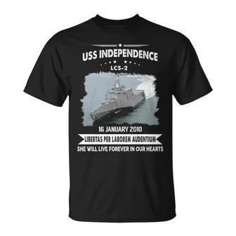 Uss Independence Lcs Unisex T-Shirt - Monsterry AU