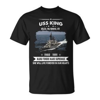 Uss King Dlg 10 Ddg Unisex T-Shirt - Monsterry UK