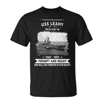 Uss Leahy Cg 16 Dlg Unisex T-Shirt - Monsterry CA