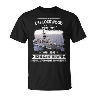Uss Lockwood Ff 1064 De Unisex T-Shirt - Monsterry CA