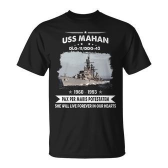 Uss Mahan Dlg 11 Ddg Unisex T-Shirt - Monsterry UK