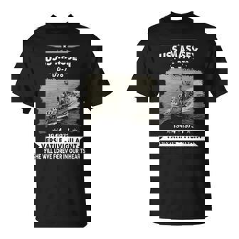 Uss Massey Dd Unisex T-Shirt - Monsterry