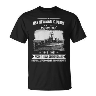 Uss Newman K Perry Dd Unisex T-Shirt - Monsterry UK
