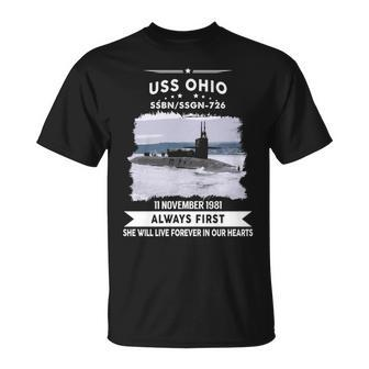 Uss Ohio Ssbn 726 Ssgn Unisex T-Shirt - Monsterry DE