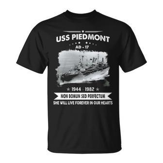 Uss Piedmont Ad Unisex T-Shirt - Monsterry DE