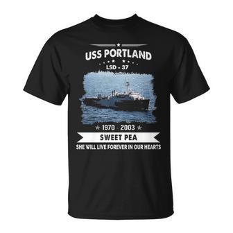 Uss Portland Lsd Unisex T-Shirt - Monsterry