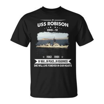 Uss Robison Ddg Unisex T-Shirt - Monsterry