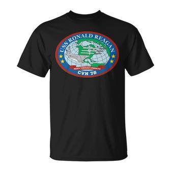 Uss Ronald Reagan Cvn V2 Unisex T-Shirt - Monsterry AU