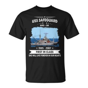 Uss Safeguard Ars V2 Unisex T-Shirt - Monsterry