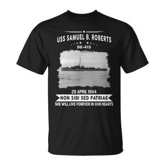 Uss Samuel B Roberts De Unisex T-Shirt - Monsterry CA