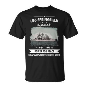 Uss Springfield Clg V2 Unisex T-Shirt - Monsterry
