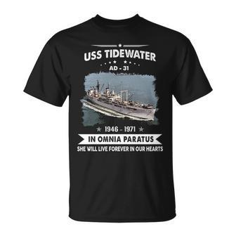 Uss Tidewater Ad Unisex T-Shirt - Monsterry