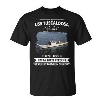 Uss Tuscaloosa Lst V2 Unisex T-Shirt - Monsterry