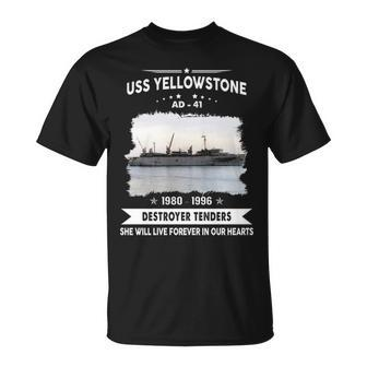 Uss Yellowstone Ad Unisex T-Shirt - Monsterry