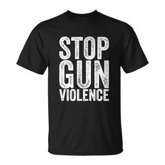 Uvalde Stop Gun Violence V2 Unisex T-Shirt - Monsterry AU