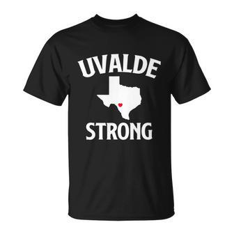 Uvalde Strong Pray For Uvalde Texas Unisex T-Shirt - Monsterry AU
