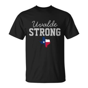 Uvalde Strong Pray For Uvalde Tshirt Unisex T-Shirt - Monsterry