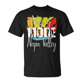 Vacay Mode Napa Valley T-shirt - Thegiftio UK