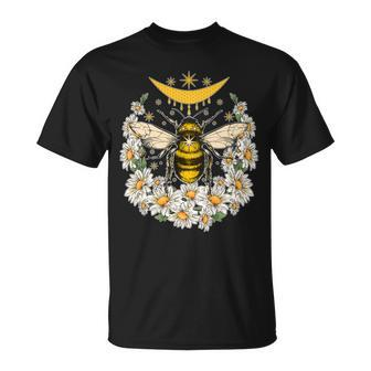 Vintage Daisy Honey Moon Bee Tshirt Unisex T-Shirt - Monsterry DE