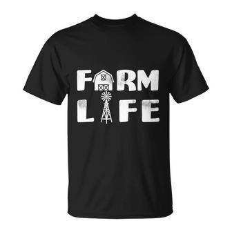 Vintage Farm Life Man I Love Farming Tshirt Unisex T-Shirt - Monsterry AU