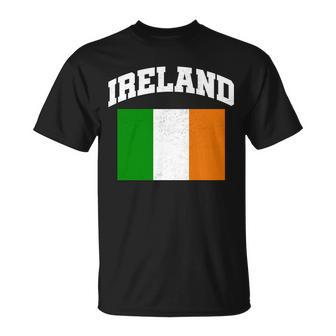 Vintage Ireland Team Flag Unisex T-Shirt - Monsterry