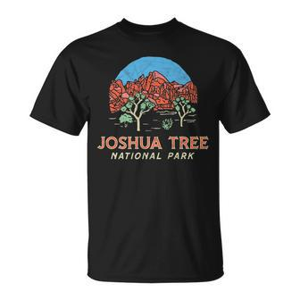 Vintage Joshua Tree National Park Retro Desert Unisex T-Shirt - Seseable