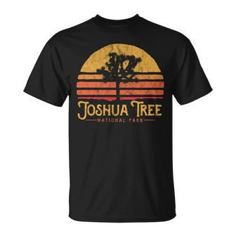 Vintage Joshua Tree National Park Retro V3 Unisex T-Shirt - Seseable