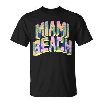 Vintage Miami Beach Tshirt Unisex T-Shirt - Monsterry UK
