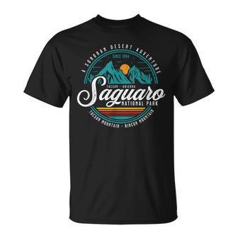 Vintage Saguaro National Park Arizona Souvenir Unisex T-Shirt - Seseable