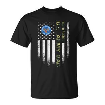 Vintage Usa American Flag Worlds Okayest Army Veteran Dad Meaningful T-shirt - Thegiftio UK