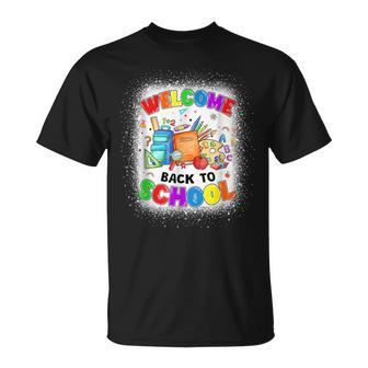 Welcome Back To School Cute Teacher Students First Day T-shirt - Thegiftio UK