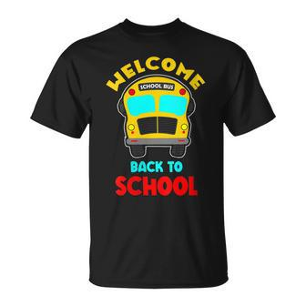 Welcome Back To School Kindergarten High School T-shirt - Thegiftio UK