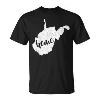 West Virginia Home State Unisex T-Shirt - Monsterry