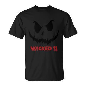 Wicked Funny Halloween Quote V2 Unisex T-Shirt - Monsterry UK