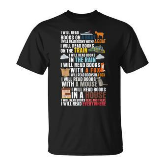 I Will Read Books On A Boat Reading Everywhere Reading T-shirt - Thegiftio UK