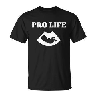 Womens Funny Pro Life Sarcastic Quote Feminist Cool Humor Pro Life Unisex T-Shirt - Monsterry