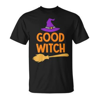 Womens Good Witch Women Halloween Funny Witch Halloween Unisex T-Shirt - Seseable