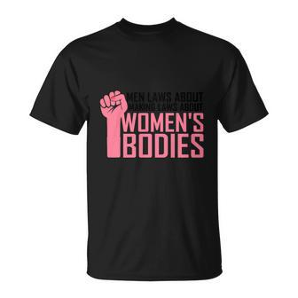 Womens Rights Uterus Body Choice 1973 Pro Roe Unisex T-Shirt - Monsterry