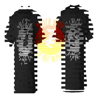 Womens Witch Way To The Wine Funny Wine Halloween Witch Wine Unisex T-Shirt - Seseable