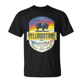 Yellowstone National Park Tshirt V2 Unisex T-Shirt - Monsterry CA