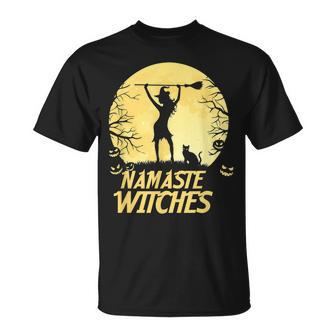 Yoga Namaste Witches Halloween Custome T-shirt - Thegiftio UK