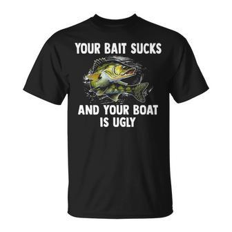 Your Bait Sucks V3 Unisex T-Shirt - Seseable