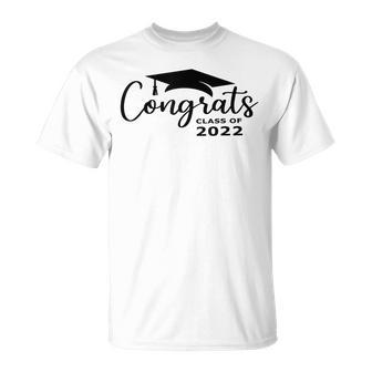 Congrats Class Of 2022 Graduation For Her Him Grad T-shirt - Thegiftio UK
