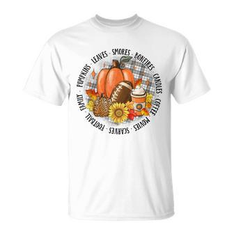 Cute Halloween Autumn Season Vibes For Autumn Lovers T-shirt - Thegiftio UK