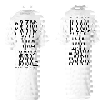 Funny Easy Lazy Halloween Pretend Im A Ladybug Costume Men Women T-shirt Graphic Print Casual Unisex Tee - Thegiftio