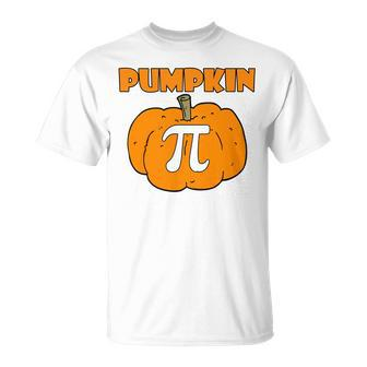 Funny Pumpkin Pie Halloween Fall Thanksgiving Pumpkin Pi Sweatshirt Men Women T-shirt Graphic Print Casual Unisex Tee - Thegiftio UK